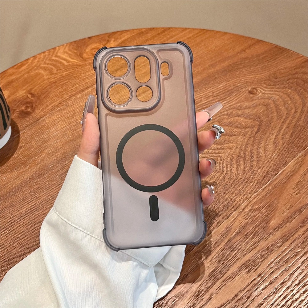 Oppo Find X8 - Einfache, matte, weiche, magnetische Handyhülle für