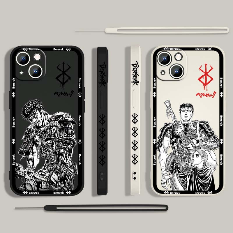 Japan Anime Berserk Guts Flüss – Apple Iphone 15 Pro Max Bewertung und Preis