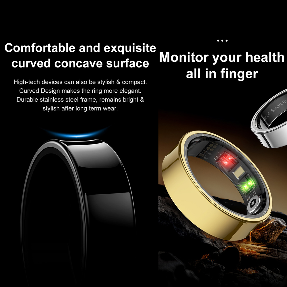 R09 Edelstahl Smart Ring 5ATM  – Temperature Ring Skin Bewertung und Preis