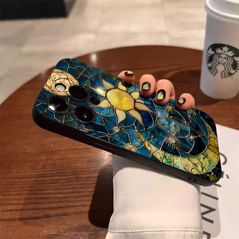 Ästhetische Sonne-Mond-Print H – Samsung Galaxy A55 Bewertung und Preis