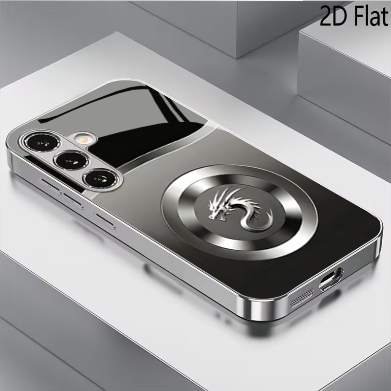 Silberner Drache Metallschild  – Samsung Galaxy A55 Bewertung und Preis