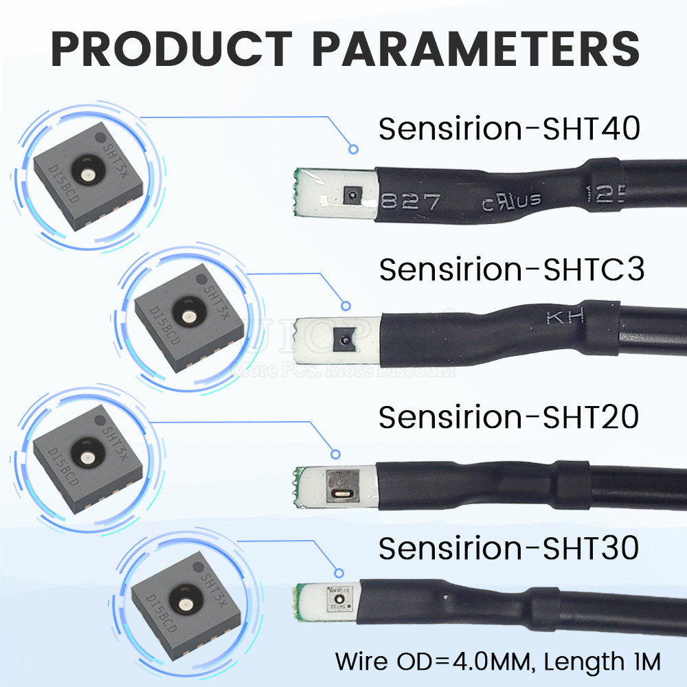 SHT40 SHT30 SHT20 SHTC3 Temper – Muscle Sensor Emg Bewertung und Preis